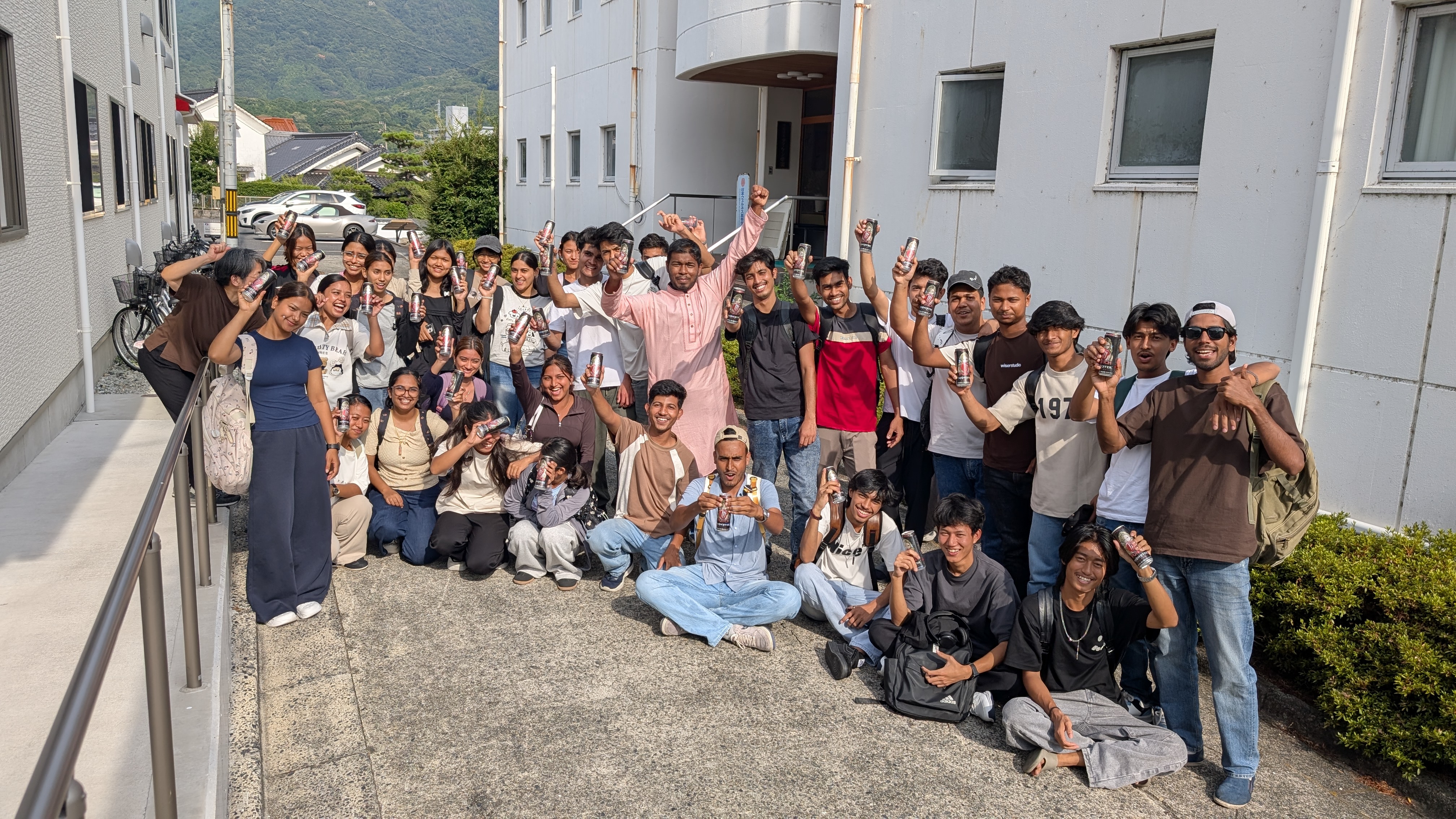日本ウェルネススポーツ専門学校広島校 2026.7.17 モンスターエナジードリンクをいただきました。